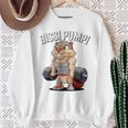 Bissi Pumpi Gym Fitness Meme Bobr Bissi Pumpi Bober スウェットシャツ 年配の女性への贈り物