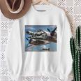 Bombardino Crocodilo イタリアンブレインロットミーム 長袖tシャツ スウェットシャツ 年配の女性への贈り物