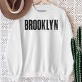Brooklynibes、Brooklyn 、Brooklyn New York City スウェットシャツ 年配の女性への贈り物