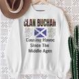 Clan Buchan Tartancottish Family Namecotland Pride スウェットシャツ 年配の女性への贈り物