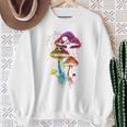 Colorful Minimalic Drippingkull 長袖tシャツ スウェットシャツ 年配の女性への贈り物