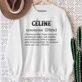 Céline ファーストネームの定義 スウェットシャツ 年配の女性への贈り物