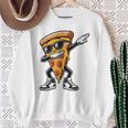Dabbing Pizza スライス ダンス ピザ 幼児 男の子 ダンス 食通 スウェットシャツ 年配の女性への贈り物