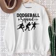 Dodgballquad Dodge Ball Game スウェットシャツ 年配の女性への贈り物