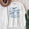 El Tunco エルサルバドル ヴィンテージ アンティーク調 ヤシの木 サーフ スウェットシャツ 年配の女性への贈り物