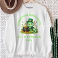 Everyones Irish Olotl Axolotl 聖パトリックデー グリーン アホロートル 長袖tシャツ スウェットシャツ 年配の女性への贈り物