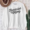 Feminist Killjoy 面白いフェミニズムミーム スウェットシャツ 年配の女性への贈り物