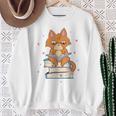 Cat & Amp Amp Book Lover シャツ 猫と本の愛好家 スウェットシャツ 年配の女性への贈り物