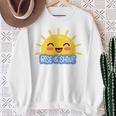 Rise Andhineummerunshine グラフィック 長袖tシャツ スウェットシャツ 年配の女性への贈り物