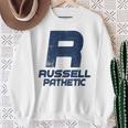 Russell Pathetic Unathletic プットダウン&インシュルト スウェットシャツ 年配の女性への贈り物