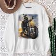 Gorilla ライディングチョッパー オートバイ スウェットシャツ 年配の女性への贈り物