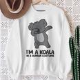 I'm A Koala In A Human コスチューム ファニー コアラ スウェットシャツ 年配の女性への贈り物
