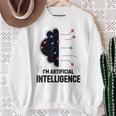 I'm Artificial Intelligence Ai人工知能 スウェットシャツ 年配の女性への贈り物