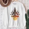 Lele ヒンドゥー教の神 ヴィシュヌ・ガネーシャ・シヴァモチーフ スウェットシャツ 年配の女性への贈り物