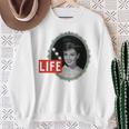Life Picture Collection オードリーヘップバーン_ 02 長袖tシャツ スウェットシャツ 年配の女性への贈り物