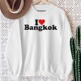 I Love Heart Bangkok タイ Bk Bkk スウェットシャツ 年配の女性への贈り物
