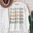 Love Heart Danton グランジ ビンテージスタイル ブラック ダントン 長袖tシャツ スウェットシャツ 年配の女性への贈り物