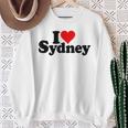 I Love Heartydneyyd Namee Australia スウェットシャツ 年配の女性への贈り物