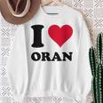 I Love Oran スウェットシャツ 年配の女性への贈り物