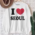 I Loveeoul アイ・ラブ・ソウル スウェットシャツ 年配の女性への贈り物