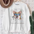 My Dog Thinks I'm Cool Corgi Dog Lover 長袖tシャツ スウェットシャツ 年配の女性への贈り物
