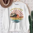 Nine Month Cruisehipunset Withharks In Ocean 長袖tシャツ スウェットシャツ 年配の女性への贈り物