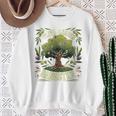 Olive Garden Gangster Olive Tree Graphic 長袖tシャツ スウェットシャツ 年配の女性への贈り物