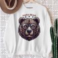 メンズ Papa Bear Face サングラス Papa Bear Lover 父の日 スウェットシャツ 年配の女性への贈り物