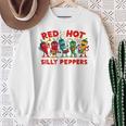 Red Hotilly Peppers スウェットシャツ 年配の女性への贈り物