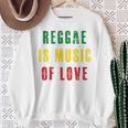 Reggae Is Music Of Love 長袖tシャツ スウェットシャツ 年配の女性への贈り物