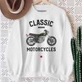 Sr500 ブラック クラシックバイク モーターサイクリスト オートバイ スウェットシャツ 年配の女性への贈り物