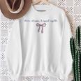 Stars Stripes And Equal Rights Bow Coquette Women's Rights Sweatshirt Gifts for Old Women