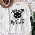 Undiagnosed Butomething Ain't Right スウェットシャツ 年配の女性への贈り物