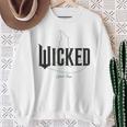 Wicked Movie ロゴ エルファバ スロップ スウェットシャツ 年配の女性への贈り物