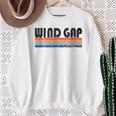 Wind Gap Pa Hometown Pride レトロ 70年代 80年代スタイル スウェットシャツ 年配の女性への贈り物