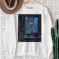 Window Light & Forestiew長袖フォトtシャツ 癒し・インテリア系アート-ユニセックスデザイン 長袖tシャツ スウェットシャツ 年配の女性への贈り物