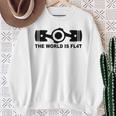 The World Is Flat、Auto Racing Motorsports スウェットシャツ 年配の女性への贈り物