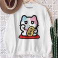 びーえするるる【Bsテレ東公式】まねきねこイラストtシャツ（10色） スウェットシャツ 年配の女性への贈り物