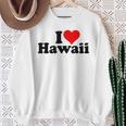 アイラブハートハワイ スウェットシャツ 年配の女性への贈り物