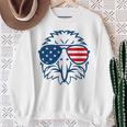 アメリカン・イーグル アメリカ国旗 7月4日 愛国 スウェットシャツ 年配の女性への贈り物