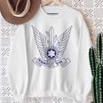 イスラエル空軍 Aif 空軍 空軍 宇宙軍 ミリタリー スウェットシャツ 年配の女性への贈り物