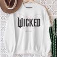 ウィキッド・ムービーロゴグリンダ・アップランド スウェットシャツ 年配の女性への贈り物