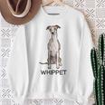 ウィペット・クレイジー・ドッグ・ラバー スウェットシャツ 年配の女性への贈り物
