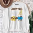 ウッドストック・ライブ・アンド・レット・ライブ スウェットシャツ 年配の女性への贈り物