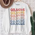 オラクル・グルーヴィー・レトロ スウェットシャツ 年配の女性への贈り物