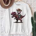 カウボーイ フレンチブルドッグ ライディング A ティラックス かわいいフレンチー スウェットシャツ 年配の女性への贈り物