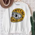 カフェインとガソリン スウェットシャツ 年配の女性への贈り物