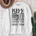 キッス Kiss Roosevelttadium スウェットシャツ 年配の女性への贈り物