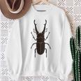 ギラファノコギリクワガタ _昆虫_くわがた スウェットシャツ 年配の女性への贈り物