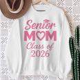 シニアママクラス 2026年 ピンク プラウド 卒業 母 卒業 長袖tシャツ スウェットシャツ 年配の女性への贈り物